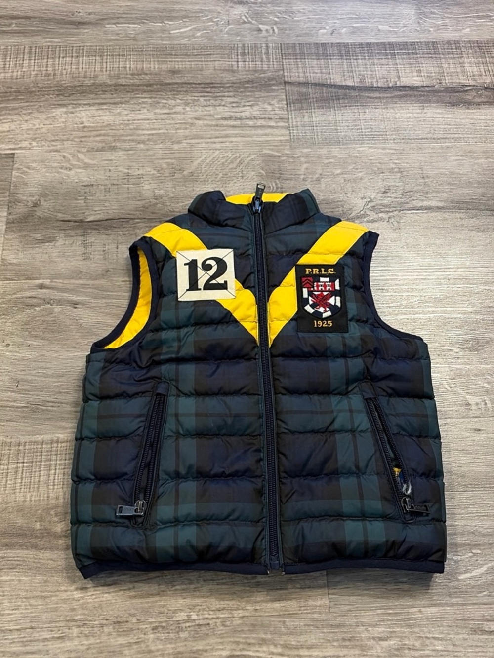 Kids polo Ralph Lauren reversible puffer vest